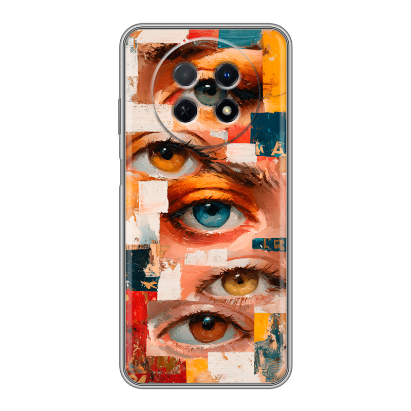Силиконовый чехол на Huawei Nova Y91 с принтом Модный принт Силиконовый чехол на Huawei Nova Y91 с принтом Модный принт
