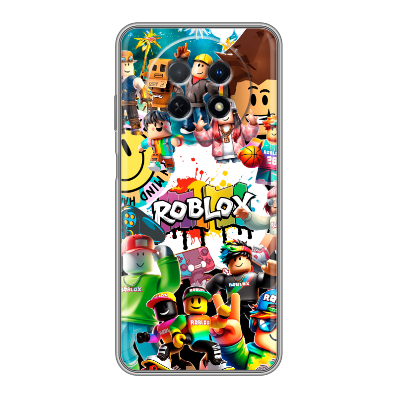 Силиконовый чехол на Huawei Nova Y91 с принтом Roblox Роблокс Силиконовый чехол на Huawei Nova Y91 с принтом Roblox Роблокс