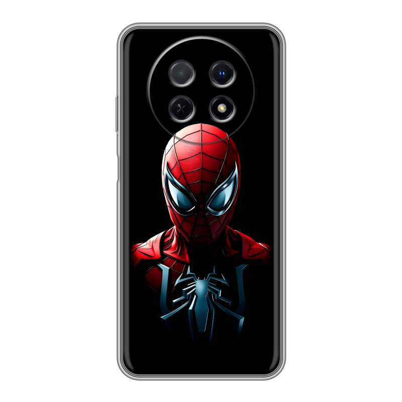 Силиконовый чехол на Huawei Nova Y91 с принтом Spiderman Человек паук Силиконовый чехол на Huawei Nova Y91 с принтом Spiderman Человек паук