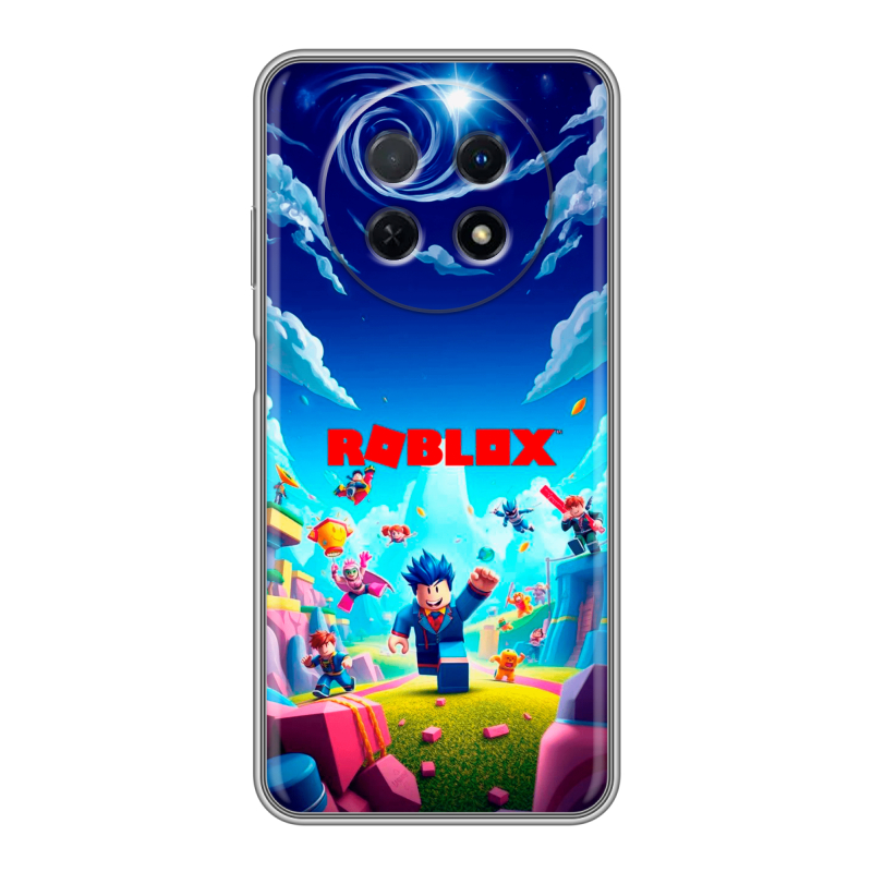 Силиконовый чехол на Huawei Nova Y91 с принтом Roblox Роблокс Силиконовый чехол на Huawei Nova Y91 с принтом Roblox Роблокс