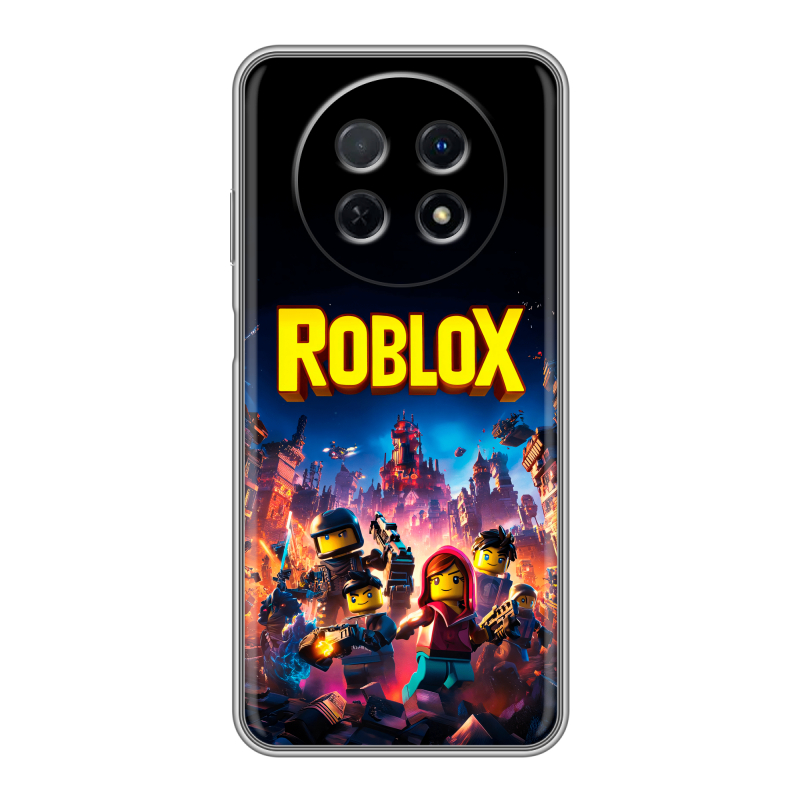 Силиконовый чехол на Huawei Nova Y91 с принтом Roblox Роблокс Силиконовый чехол на Huawei Nova Y91 с принтом Roblox Роблокс