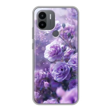 Силиконовый чехол на Xiaomi RedMi A2 Plus с принтом Розы цветы
