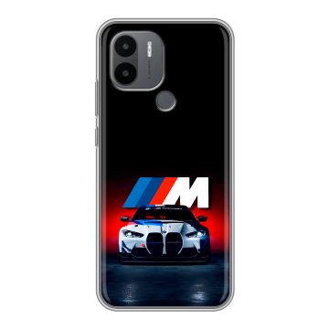 Силиконовый чехол на Xiaomi RedMi A2 Plus с принтом БМВ BMW