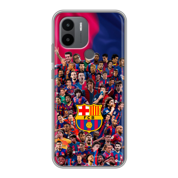Силиконовый чехол на Xiaomi RedMi A2 Plus с принтом Барселона Barcelona Силиконовый чехол на Xiaomi RedMi A2 Plus с принтом Барселона Barcelona