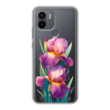 Силиконовый чехол на Xiaomi RedMi A2 Plus с принтом Цветы орхидеи Силиконовый чехол на Xiaomi RedMi A2 Plus с принтом Цветы орхидеи