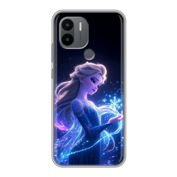 Силиконовый чехол на Xiaomi RedMi A2 Plus с принтом Холодное сердце Frozen