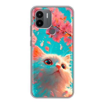 Силиконовый чехол на Xiaomi RedMi A2 Plus с принтом Красивый кот Силиконовый чехол на Xiaomi RedMi A2 Plus с принтом Красивый кот