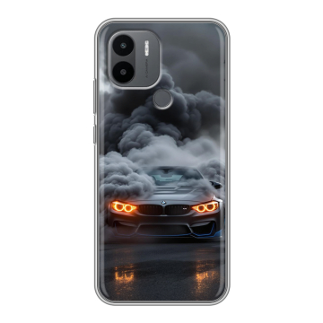 Силиконовый чехол на Xiaomi RedMi A2 Plus с принтом BMW БМВ