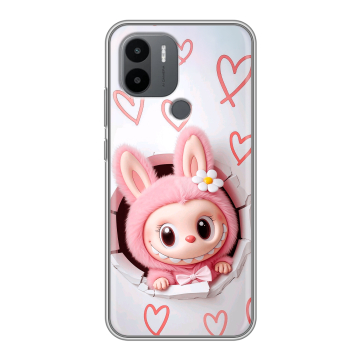 Силиконовый чехол на Xiaomi RedMi A2 Plus с принтом Labubu Лабубу Силиконовый чехол на Xiaomi RedMi A2 Plus с принтом Labubu Лабубу