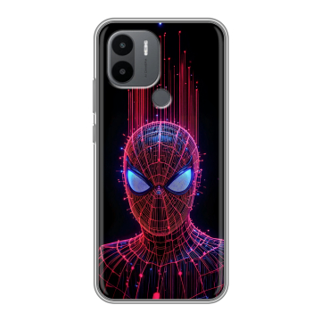 Силиконовый чехол на Xiaomi RedMi A2 Plus с принтом Spiderman Человек паук