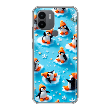 Силиконовый чехол на Xiaomi RedMi A2 Plus с принтом Новый год Силиконовый чехол на Xiaomi RedMi A2 Plus с принтом Новый год
