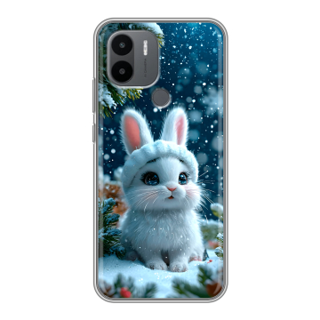Силиконовый чехол на Xiaomi RedMi A2 Plus с принтом Новый год Силиконовый чехол на Xiaomi RedMi A2 Plus с принтом Новый год