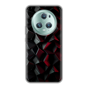 Силиконовый чехол на Huawei Honor Magic 5 Pro с принтом Абстракция