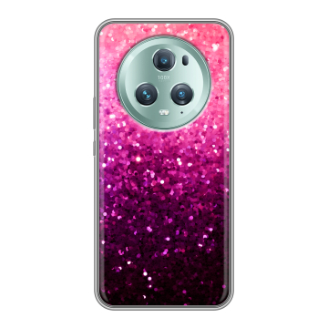 Силиконовый чехол на Huawei Honor Magic 5 Pro с принтом Блестки