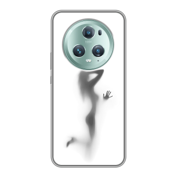 Силиконовый чехол на Huawei Honor Magic 5 Pro с принтом Силуэт