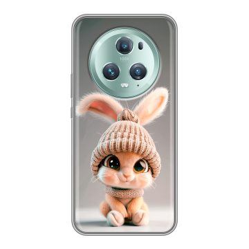 Силиконовый чехол на Huawei Honor Magic 5 Pro с принтом Кролик