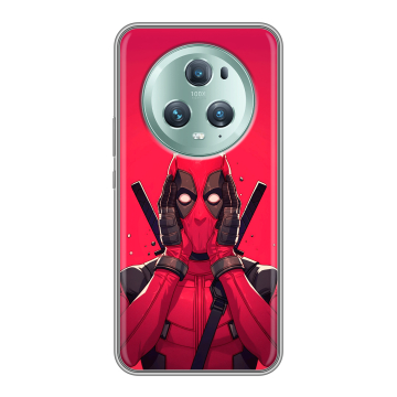 Силиконовый чехол на Huawei Honor Magic 5 Pro с принтом Дедпул Deadpool Силиконовый чехол на Huawei Honor Magic 5 Pro с принтом Дедпул Deadpool