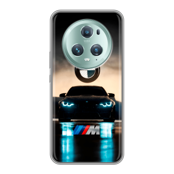 Силиконовый чехол на Huawei Honor Magic 5 Pro с принтом БМВ BMW
