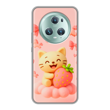 Силиконовый чехол на Huawei Honor Magic 5 Pro с принтом для девочек Силиконовый чехол на Huawei Honor Magic 5 Pro с принтом для девочек
