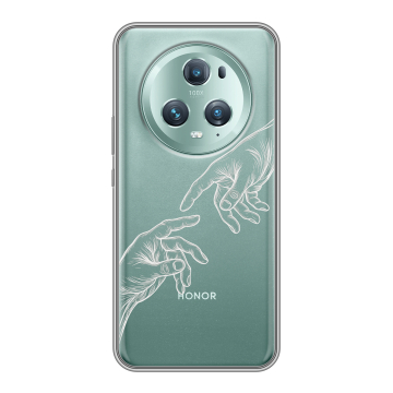 Силиконовый чехол на Huawei Honor Magic 5 Pro с принтом Сотворение мира Силиконовый чехол на Huawei Honor Magic 5 Pro с принтом Сотворение мира
