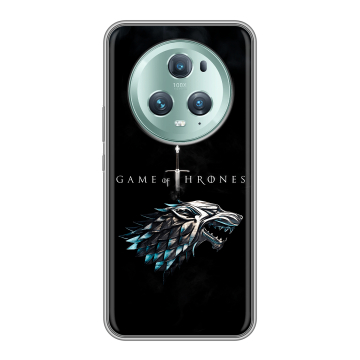 Силиконовый чехол на Huawei Honor Magic 5 Pro с принтом Игра Престолов Game Thrones Силиконовый чехол на Huawei Honor Magic 5 Pro с принтом Игра Престолов Game Thrones