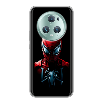 Силиконовый чехол на Huawei Honor Magic 5 Pro с принтом Spiderman Человек паук