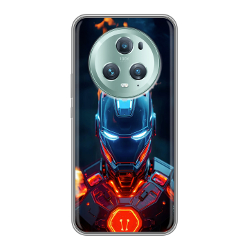 Силиконовый чехол на Huawei Honor Magic 5 Pro с принтом IronMan Железный человек Силиконовый чехол на Huawei Honor Magic 5 Pro с принтом IronMan Железный человек