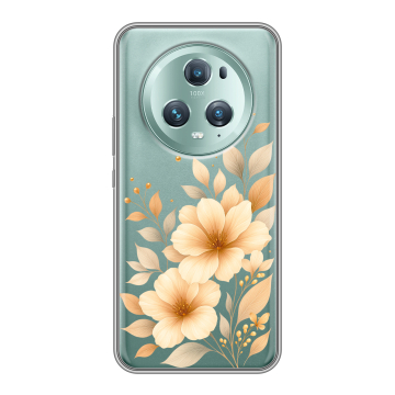 Силиконовый чехол на Huawei Honor Magic 5 Pro с принтом для девушки