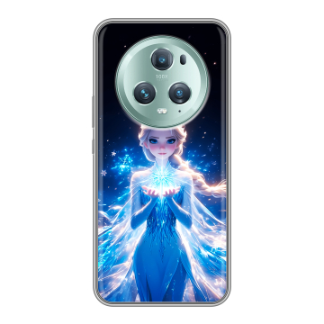 Силиконовый чехол на Huawei Honor Magic 5 Pro с принтом Холодное сердце Frozen Силиконовый чехол на Huawei Honor Magic 5 Pro с принтом Холодное сердце Frozen