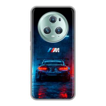 Силиконовый чехол на Huawei Honor Magic 5 Pro с принтом BMW БМВ Силиконовый чехол на Huawei Honor Magic 5 Pro с принтом BMW БМВ
