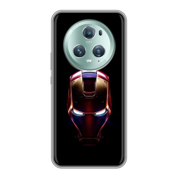 Силиконовый чехол на Huawei Honor Magic 5 Pro с принтом IronMan Железный человек Силиконовый чехол на Huawei Honor Magic 5 Pro с принтом IronMan Железный человек
