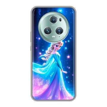 Силиконовый чехол на Huawei Honor Magic 5 Pro с принтом Холодное сердце Frozen Силиконовый чехол на Huawei Honor Magic 5 Pro с принтом Холодное сердце Frozen