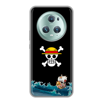 Силиконовый чехол на Huawei Honor Magic 5 Pro с принтом One Piece Ван Пис Силиконовый чехол на Huawei Honor Magic 5 Pro с принтом One Piece Ван Пис
