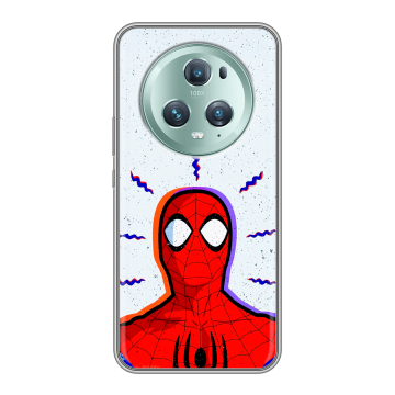 Силиконовый чехол на Huawei Honor Magic 5 Pro с принтом Spiderman Человек паук