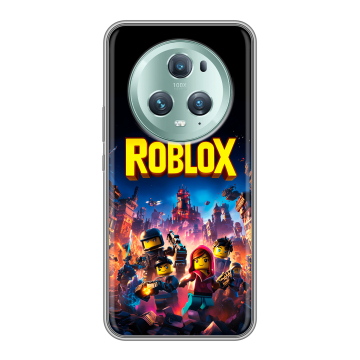 Силиконовый чехол на Huawei Honor Magic 5 Pro с принтом Roblox Роблокс Силиконовый чехол на Huawei Honor Magic 5 Pro с принтом Roblox Роблокс