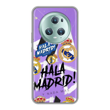 Силиконовый чехол на Huawei Honor Magic 5 Pro с принтом Real Madrid Реал Мадрид Силиконовый чехол на Huawei Honor Magic 5 Pro с принтом Real Madrid Реал Мадрид