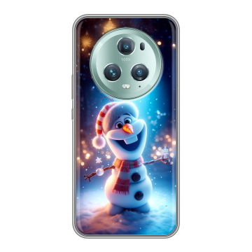 Силиконовый чехол на Huawei Honor Magic 5 Pro с принтом Новый год Силиконовый чехол на Huawei Honor Magic 5 Pro с принтом Новый год