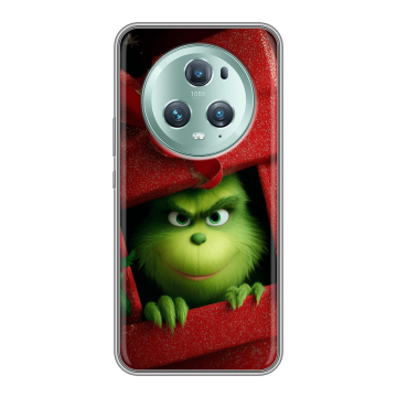 Силиконовый чехол на Huawei Honor Magic 5 Pro с принтом Новый год Силиконовый чехол на Huawei Honor Magic 5 Pro с принтом Новый год