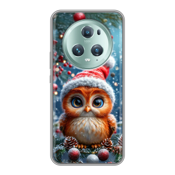 Силиконовый чехол на Huawei Honor Magic 5 Pro с принтом Новый год