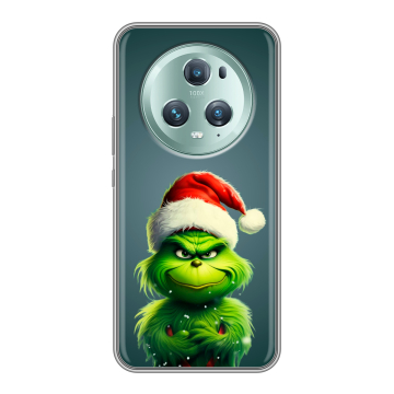 Силиконовый чехол на Huawei Honor Magic 5 Pro с принтом Новый год