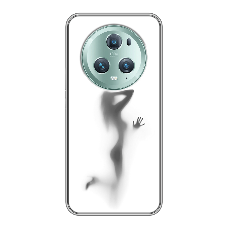 Силиконовый чехол на Huawei Honor Magic 5 Pro с принтом Силуэт Силиконовый чехол на Huawei Honor Magic 5 Pro с принтом Силуэт