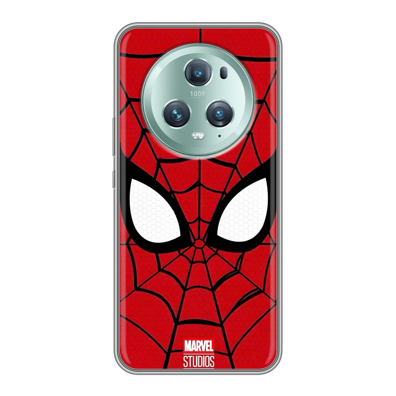 Силиконовый чехол на Huawei Honor Magic 5 Pro с принтом человек паук spiderman Силиконовый чехол на Huawei Honor Magic 5 Pro с принтом человек паук spiderman