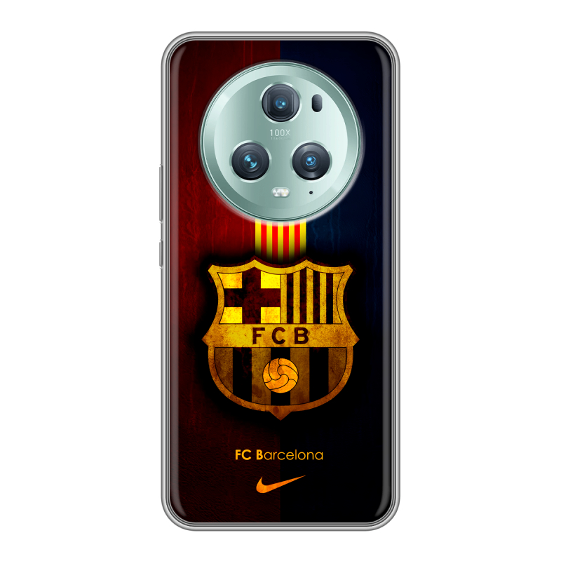 Силиконовый чехол на Huawei Honor Magic 5 Pro с принтом Барселона Barcelona Силиконовый чехол на Huawei Honor Magic 5 Pro с принтом Барселона Barcelona