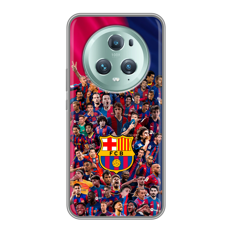 Силиконовый чехол на Huawei Honor Magic 5 Pro с принтом Барселона Barcelona Силиконовый чехол на Huawei Honor Magic 5 Pro с принтом Барселона Barcelona