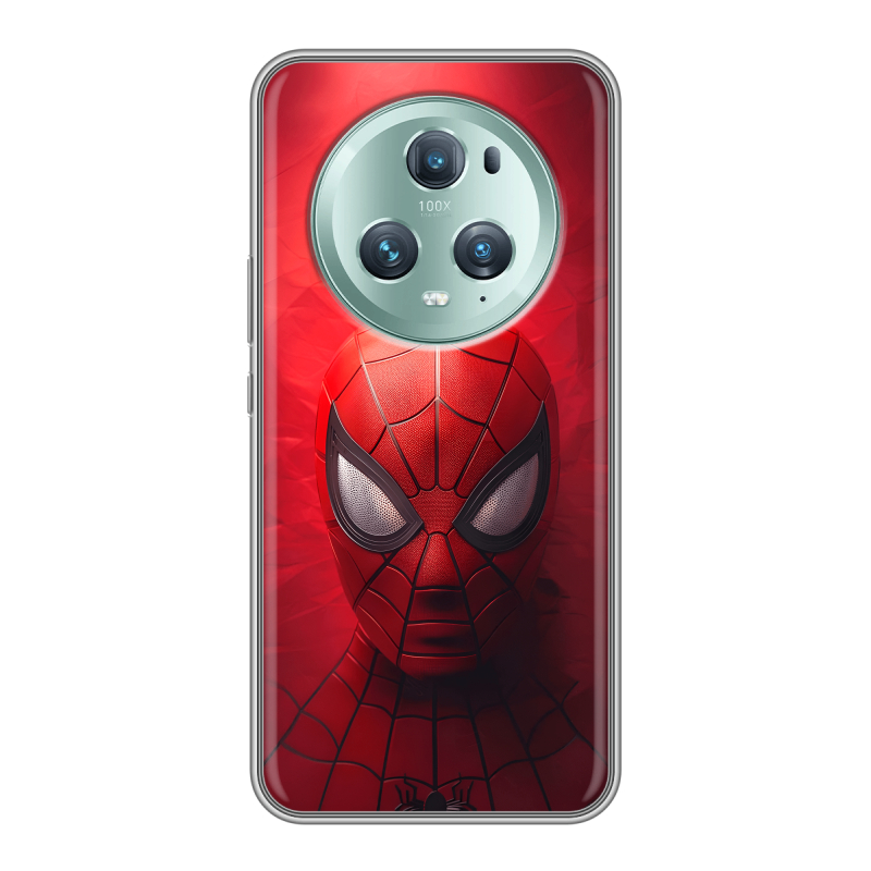 Силиконовый чехол на Huawei Honor Magic 5 Pro с принтом Spiderman Человек паук Силиконовый чехол на Huawei Honor Magic 5 Pro с принтом Spiderman Человек паук