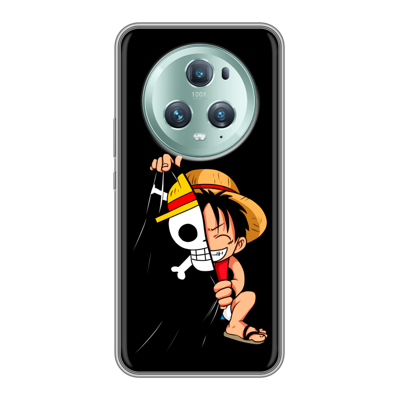 Силиконовый чехол на Huawei Honor Magic 5 Pro с принтом One Piece Ван Пис Силиконовый чехол на Huawei Honor Magic 5 Pro с принтом One Piece Ван Пис