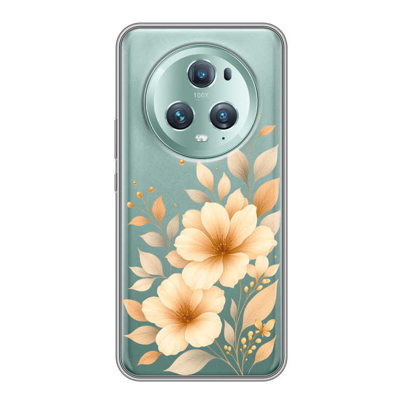 Силиконовый чехол на Huawei Honor Magic 5 Pro с принтом для девушки Силиконовый чехол на Huawei Honor Magic 5 Pro с принтом для девушки