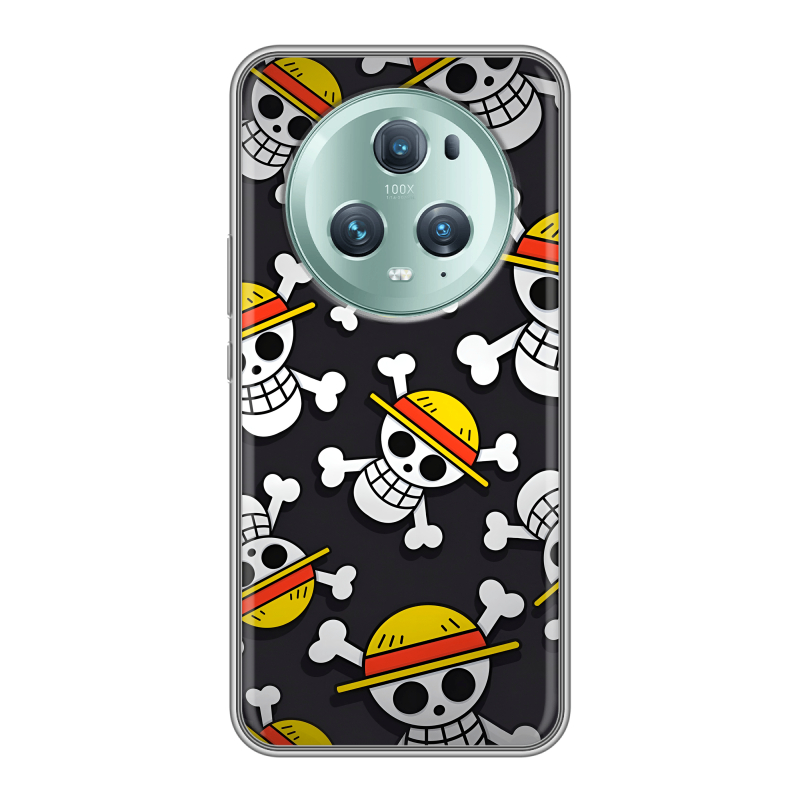 Силиконовый противоударный чехол на Huawei Honor Magic 5 Pro с принтом One Piece Ван Пис Силиконовый противоударный чехол на Huawei Honor Magic 5 Pro с принтом One Piece Ван Пис