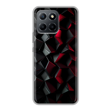 Силиконовый чехол на Huawei Honor 70 Lite 5G с принтом Абстракция