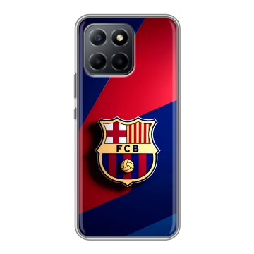 Силиконовый чехол на Huawei Honor 70 Lite 5G с принтом Барселона Barcelona